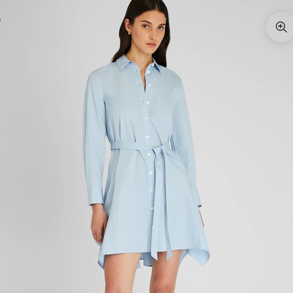 Club Monaco Trapeze Shirt Dress